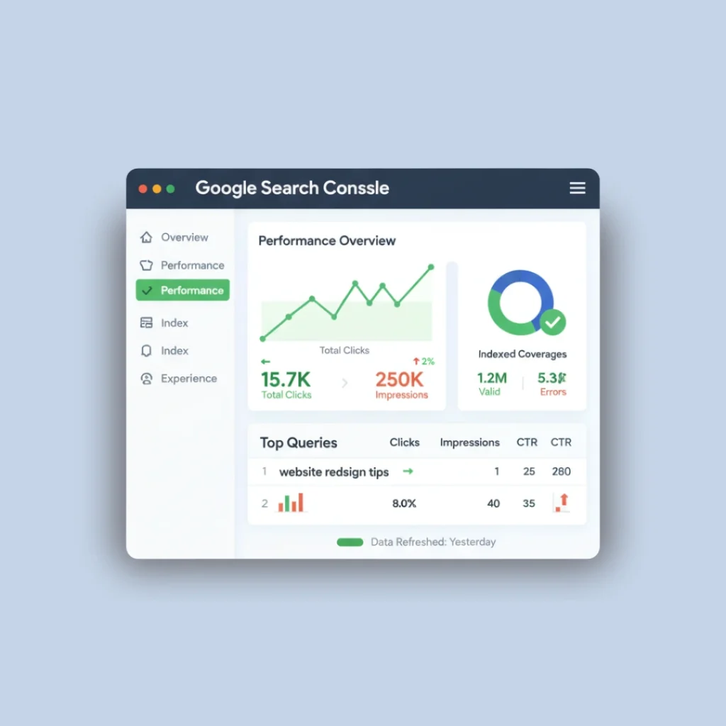 Website visitor & performance stats Website visitor & performance stats