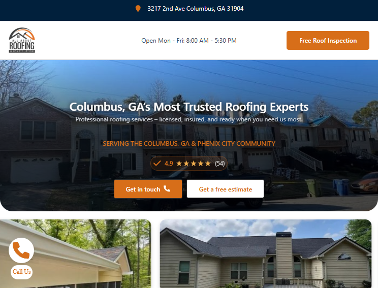 All About Roofing & Concrete Columbus Screenshot All About Roofing & Concrete Columbus Screenshot